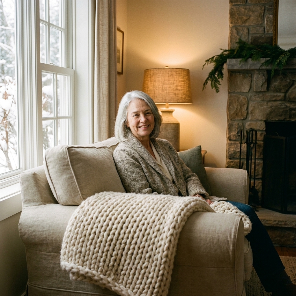 Cozy Winter Cottage Decor After Christmas
