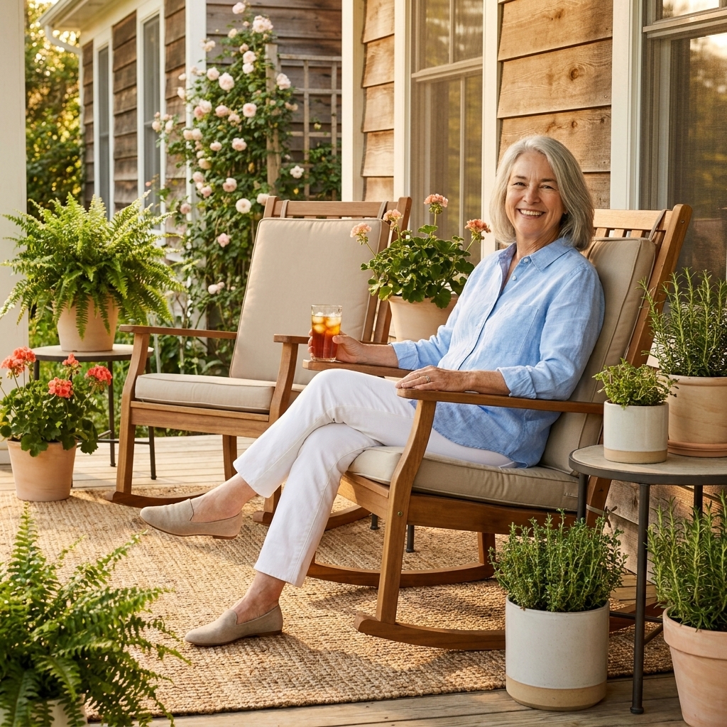 10 Budget-Friendly Summer Farmhouse Porch Decorating Ideas