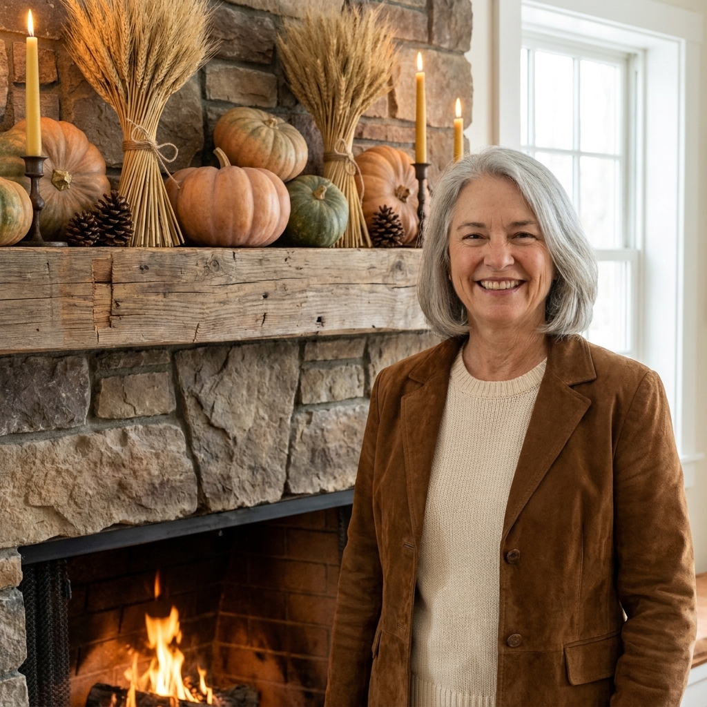 15 Rustic Fall Mantel Decor Ideas Using Natural Elements